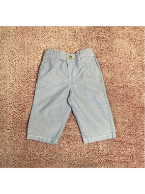 Boys Polo Ralph Lauren Blue Pants 9M Preppy Classic Cotton